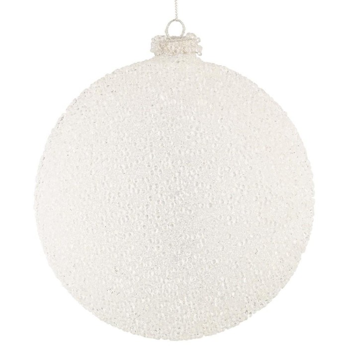 SFERA VETRO FREEZE BIANCO D.20